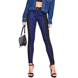 HIGH RISE SKINNY JEANS